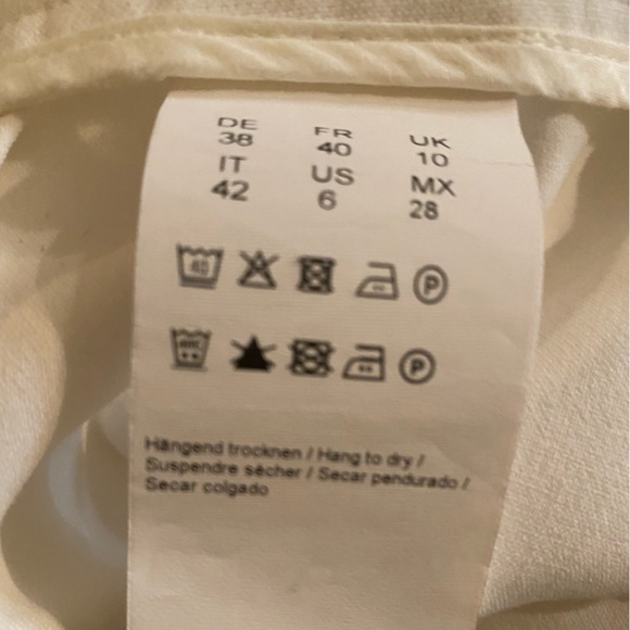 NWOT BOSS Hugo Boss Winter White Trouser 6 - Picture 10 of 11